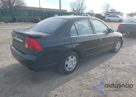 2002 Honda Civic Ex from USA, damaged, VIN 2HGES26752H529198
